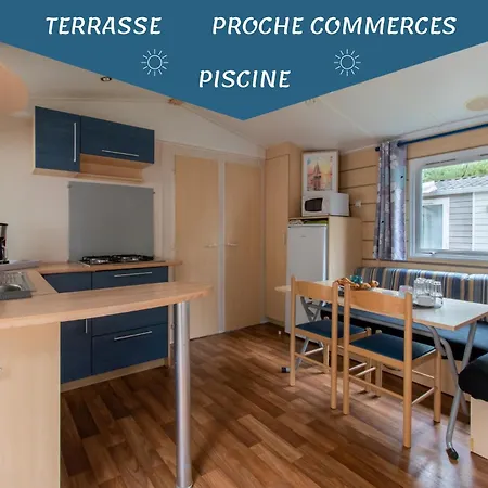 Mobil-home Entre Terre & Campsite *